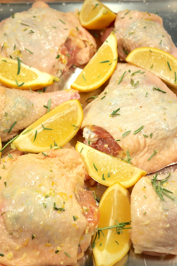 Lemon Rosemary Roasted Chicken